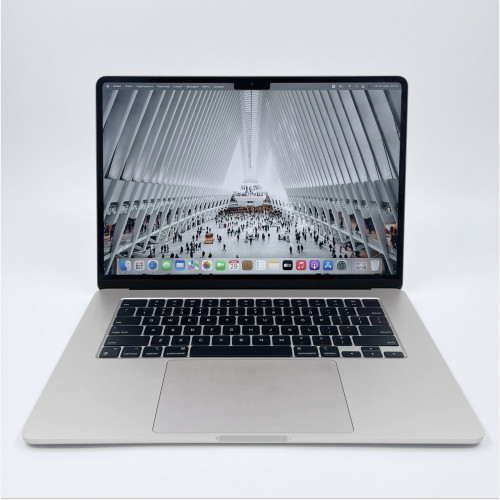 б/у Apple MacBook Air 15" (M2) 8/256GB Silver 2023 (MQKU3) (Ідеальний стан)