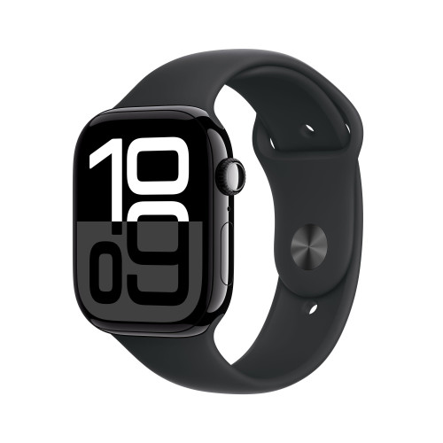 Open Box Apple Watch Series 10 46mm Jet Black Aluminium Case with Denim Sport Band (Ідеальний стан)