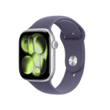 Apple Watch Series 11 42mm Silver Aluminum Case with Purple Fog Sport Band