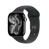 б/у Apple Watch Series 11 46mm Jet Black Aluminium Case with Black Sport Band (Ідеальний стан)