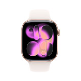 б/у  Apple Watch Series 11 46mm Rose Gold Aluminum Case with Light Blush Sport Band (Ідеальний стан)