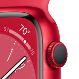 б/у Apple Watch Series 8 41mm Red Aluminum Case with Red Sport Band (Ідеальний стан)