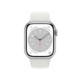 б/у Apple Watch Series 8 41mm Silver Aluminum Case with Silver Sport Band (Ідеальний стан)