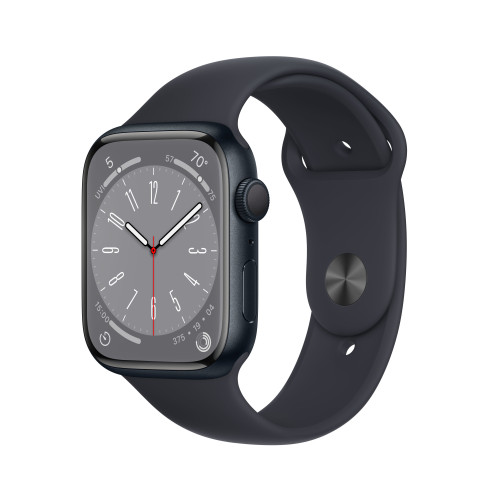 б/у Apple Watch Series 8 45mm Midnight Aluminum Case with Midnight Sport Band (Ідеальний стан)