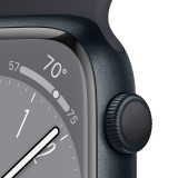 б/у Apple Watch Series 8 45mm Midnight Aluminum Case with Midnight Sport Band (Ідеальний стан)