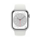 б/у Apple Watch Series 8 45mm Silver Aluminum Case with Silver Sport Band (Ідеальний стан)