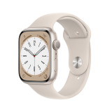 б/у Apple Watch Series 8 45mm Starlight Aluminum Case with Starlight Sport Band (Ідеальний стан)