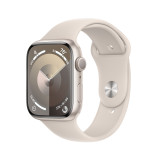 Open Box Apple Watch Series 9 45mm Starlight Aluminum Case with Starlight Sport Band (Ідеальний стан)