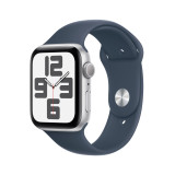 Open Box Apple Watch Series SE 2 44mm Silver Aluminum Case with Silver Sport Band (Ідеальний стан)
