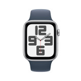 Open Box Apple Watch Series SE 2 44mm Silver Aluminum Case with Silver Sport Band (Ідеальний стан)