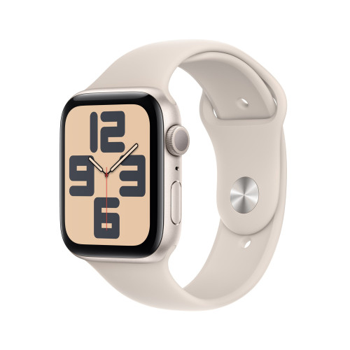 Open Box Apple Watch Series SE 2 44mm Starlight Aluminum Case with Starlight Sport Band (Ідеальний стан)