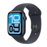 Apple Watch Series SE 3 44mm Midnight Aluminum Case with Midnight Sport Band