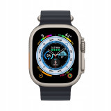 Open Box Apple Watch Ultra + LTE 49mm Titanium Case with Midnight Ocean Band (Ідеальний стан)